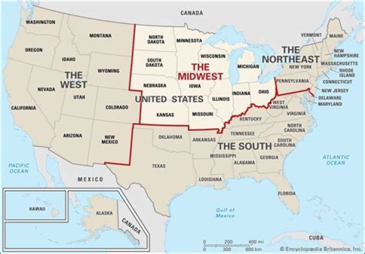 Is Indiana considered Midwest?