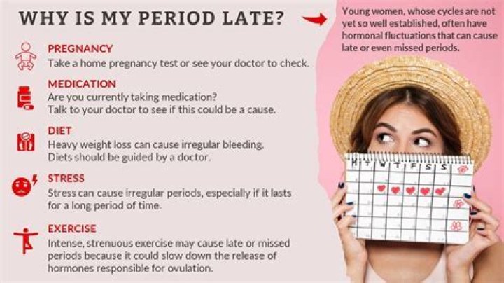 Is it normal for my period to be 3 days late?