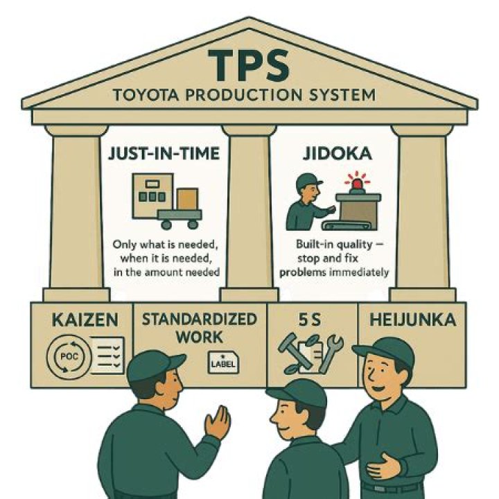 Is lean based on the Toyota Production System just in time concept