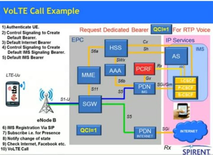 Is LTE used for voice calls?