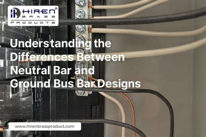 Is neutral bar and ground bar the same