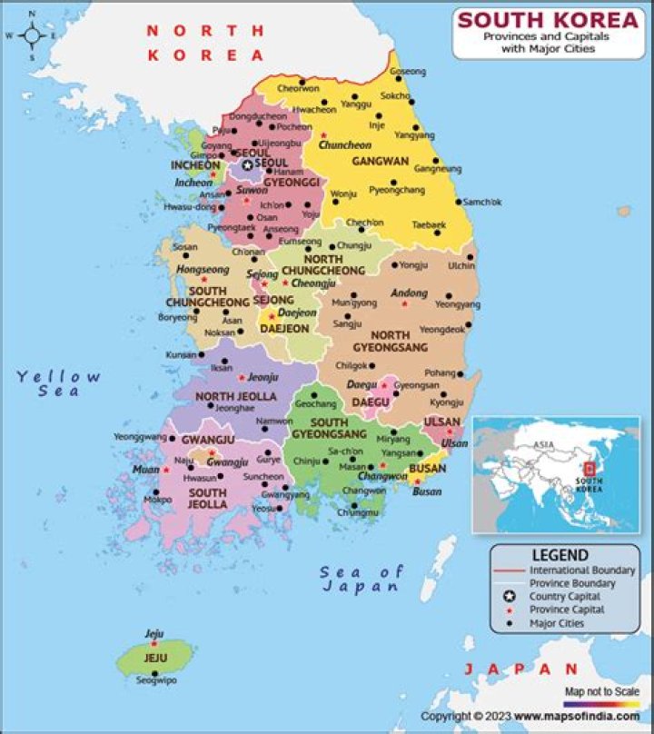 Is South Korea more developed than India?