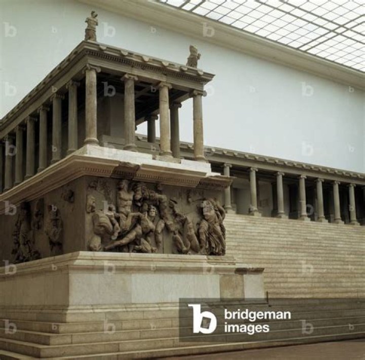 Is the altar of Zeus still in Berlin?