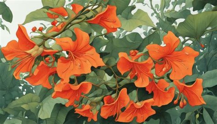 Is the trumpet vine poisonous