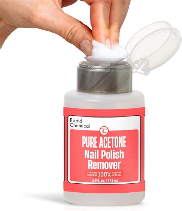 Is there a difference between acetone and nail polish remover