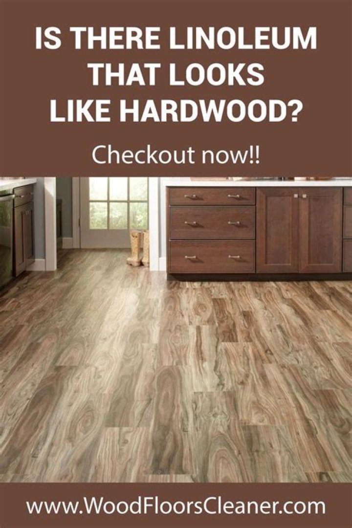 Is there linoleum that looks like hardwood?