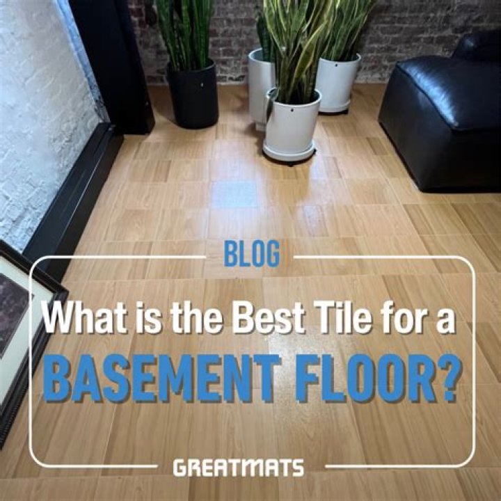 Is tile good for a basement floor?
