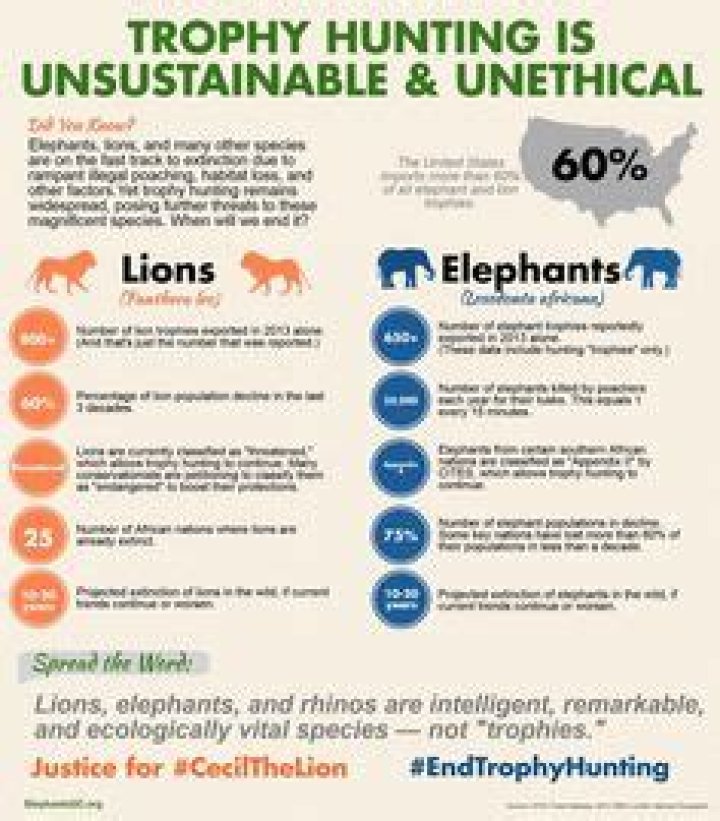 Is trophy hunting sustainable