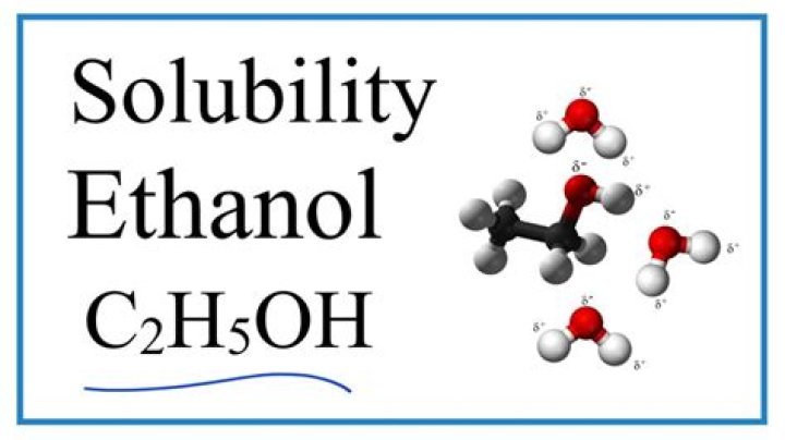 Is ZnO soluble in ethanol?