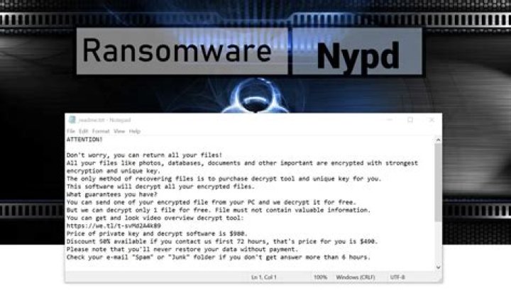 Nypd Virus (.NYPD Files)— How to Remove & Decrypt?