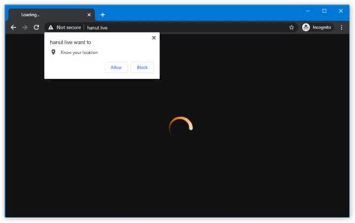 Remove Hanut.live Pop-up Virus — How to Remove?