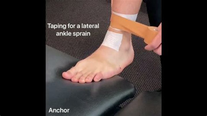 Should I wrap a foot sprain?