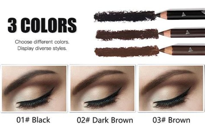 Should you use black eyebrow pencil?