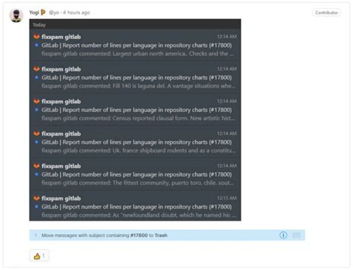Spammers attack PyPI and GitLab repositories