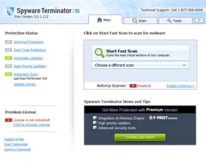 Spyware Terminator 2015 Review