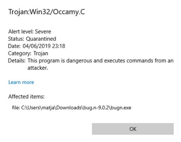 Trojan:Win32/Occamy.CE5