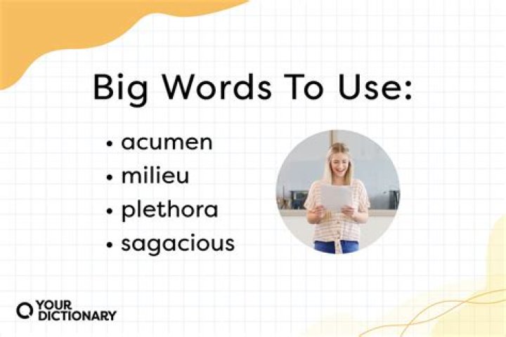 What's a big word for best?