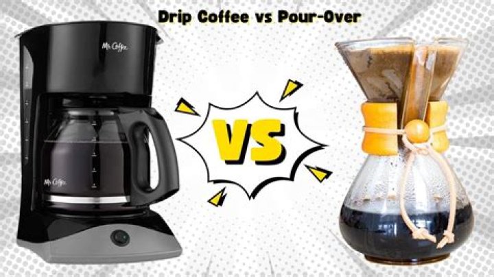 What's the difference between drip and pour over coffee?