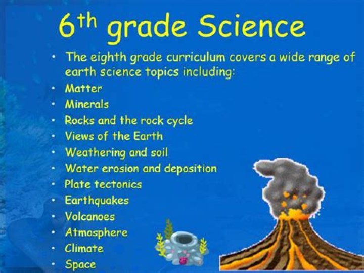 What 5th graders should know in science