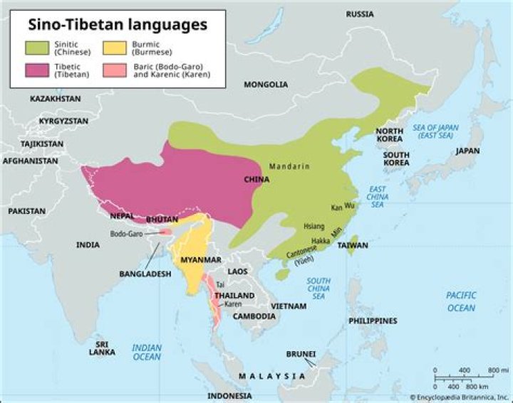 What are all the Asian languages?