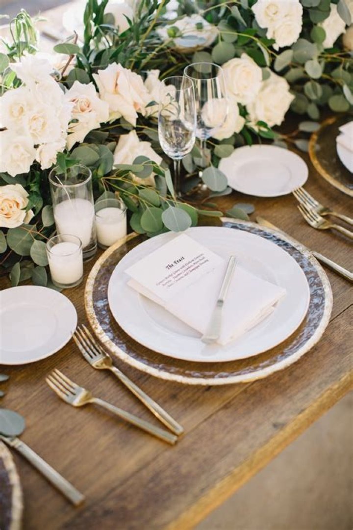 What are chargers for wedding