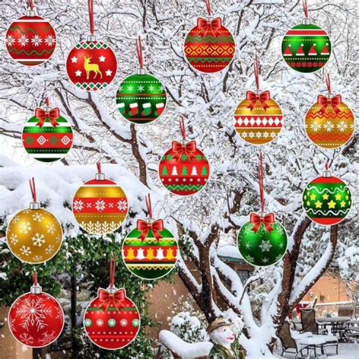What are Christmas tree ornaments