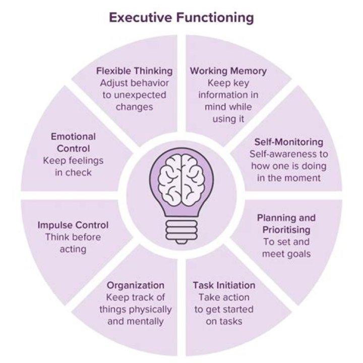 What are executive functioning skills in adults