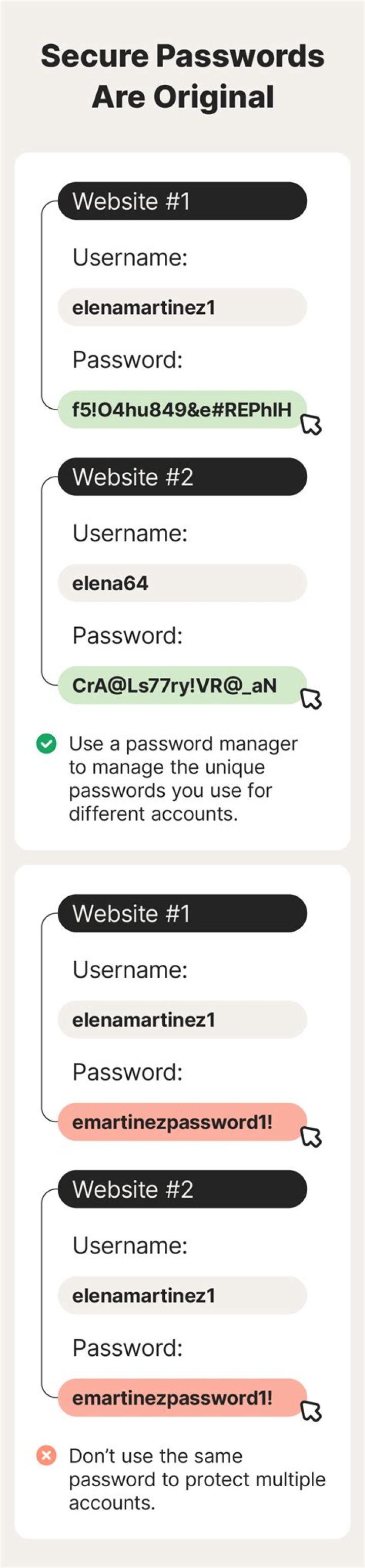 What are some good phone passwords?