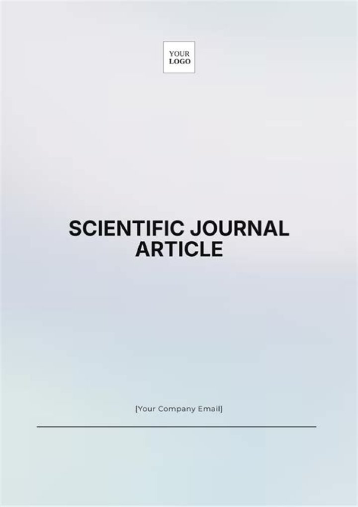 What are some reputable scientific journals?