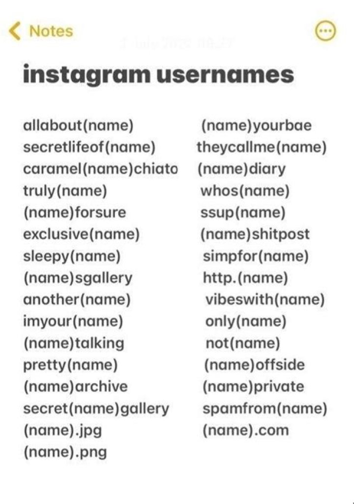 What are some twitter usernames?