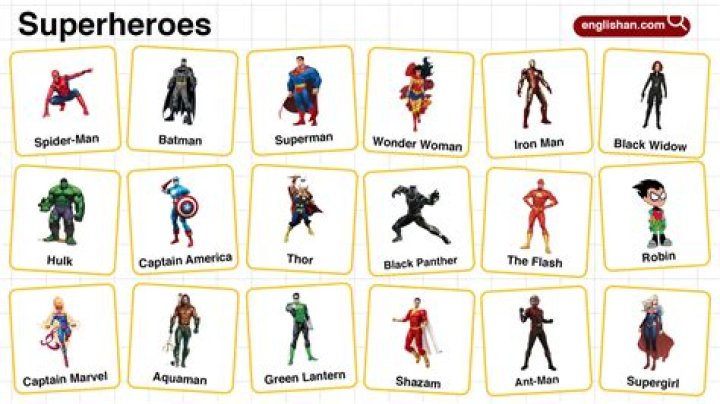What are superheroes known for?