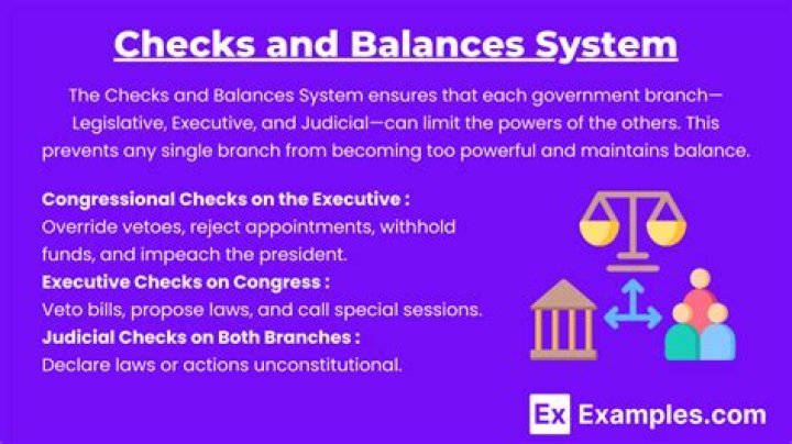 What are the benefits of checks and balances
