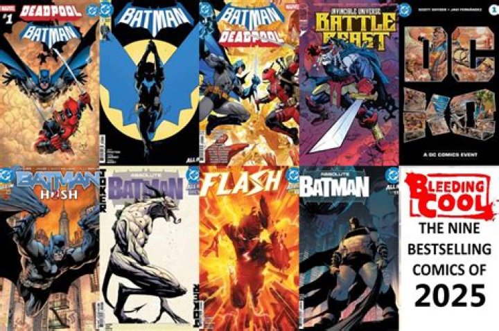 What are the best selling comics?