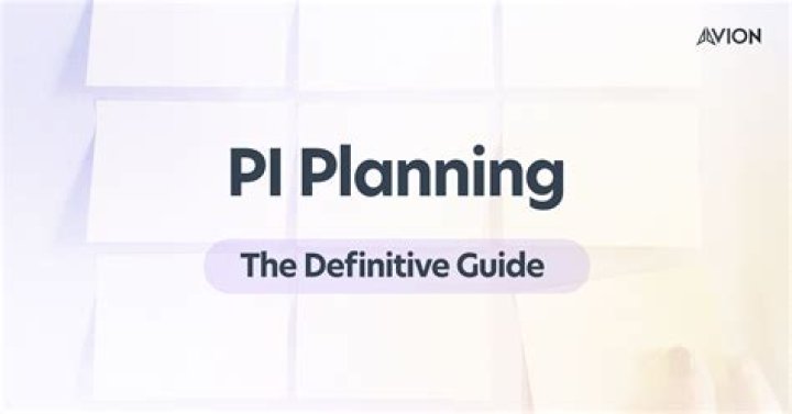 What are the outputs of PI planning