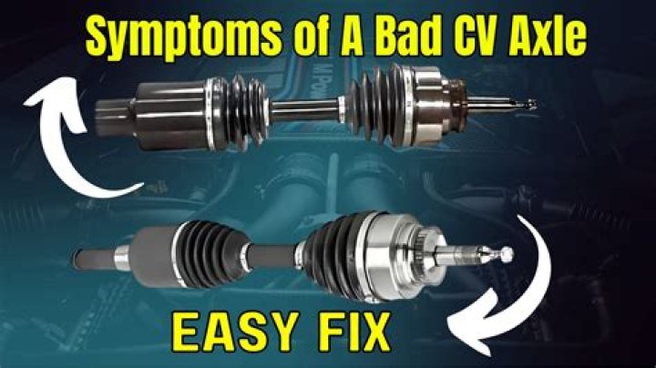 What are the signs of a bad axle?