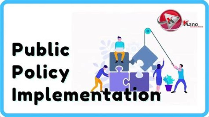 What are the steps of implementing public policy?