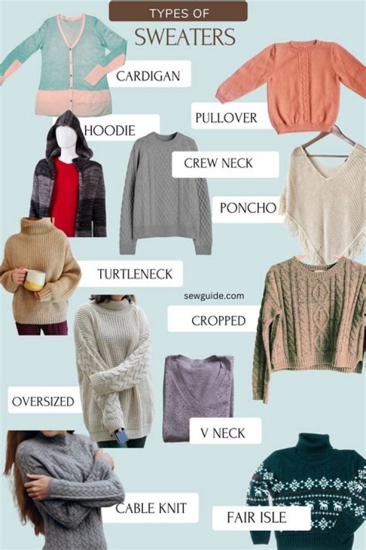 What are the sweaters without sleeves called?