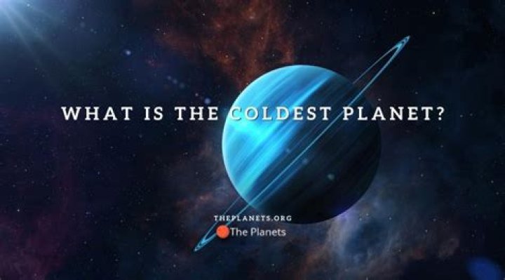 What are the three coldest planets