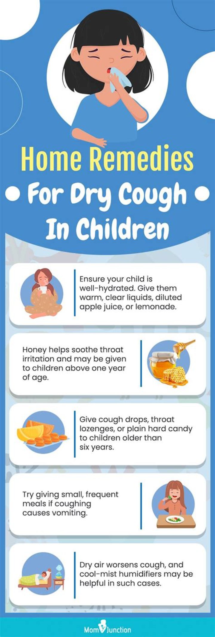 What can I give my child for a dry cough?