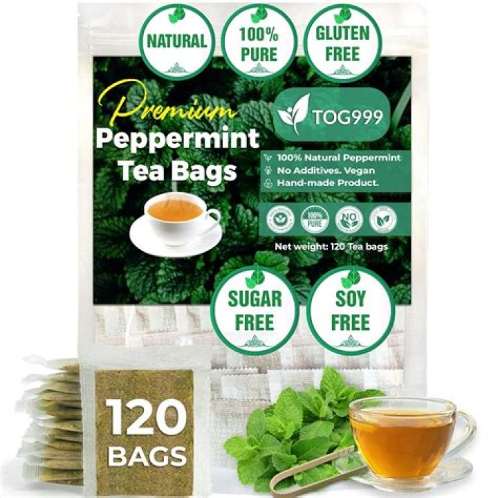 What can I mix with peppermint tea?