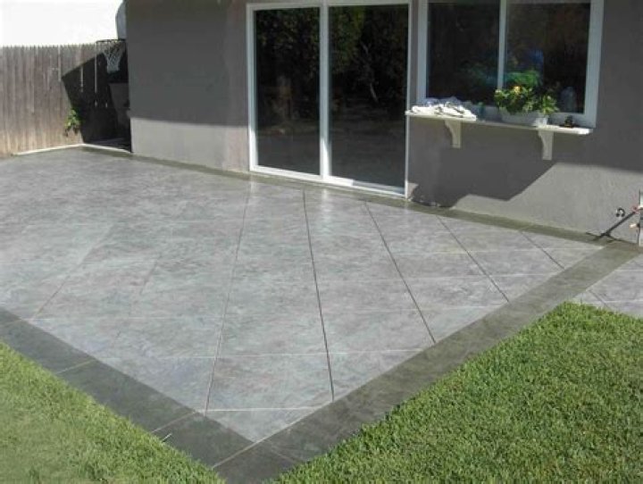 What can you do with a concrete patio