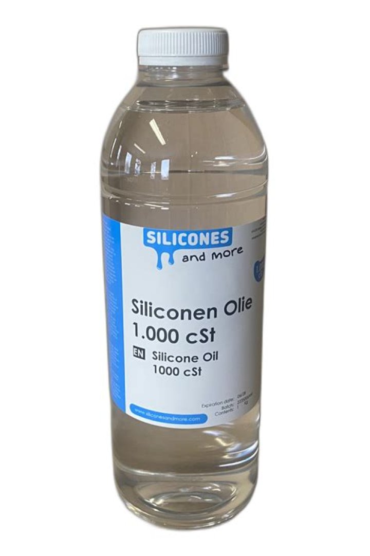 What cleans silicone oil