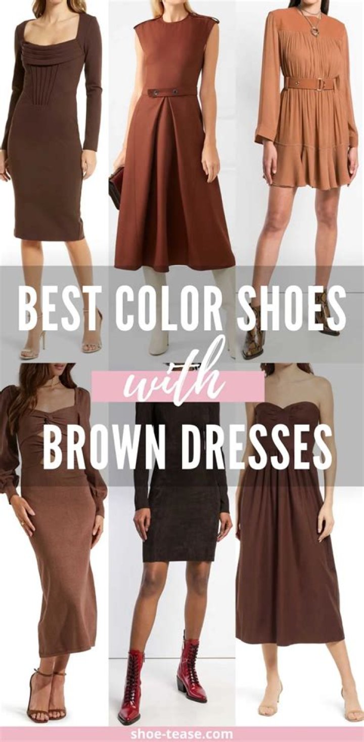 What color goes with beige dress