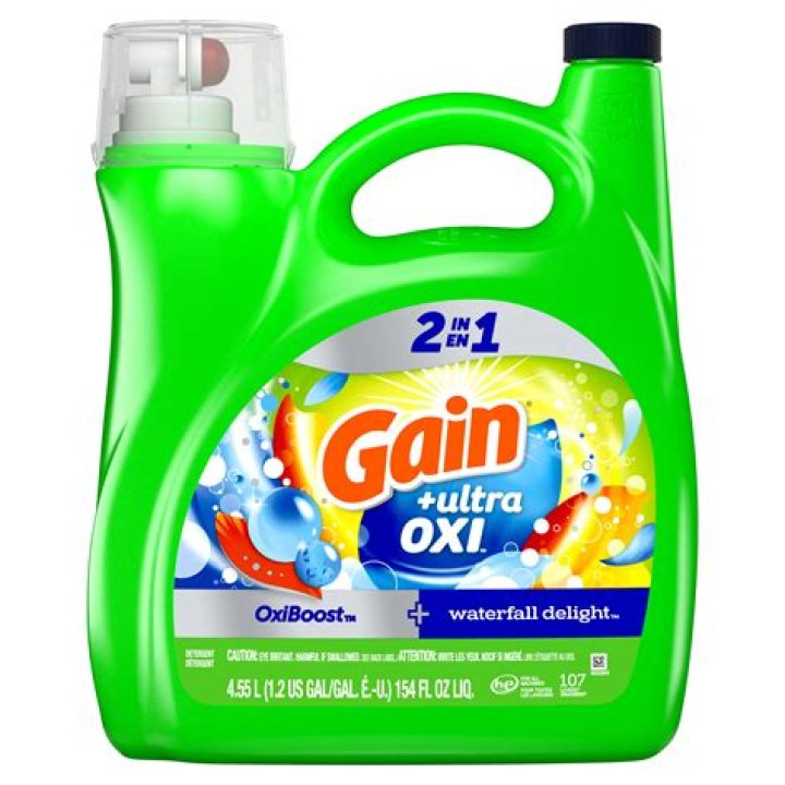 What Color Is Gain laundry detergent