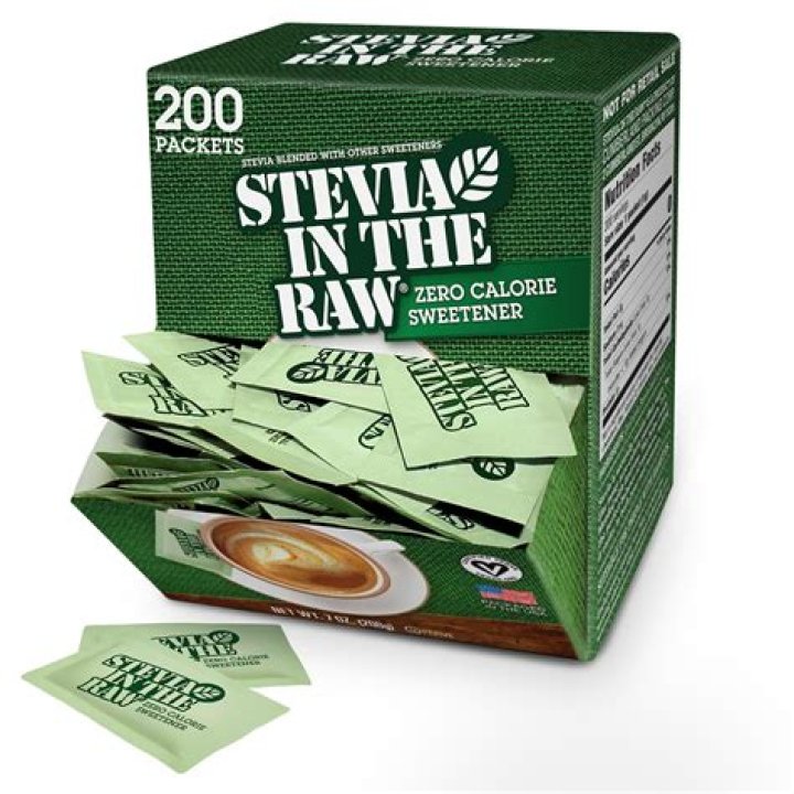 What color packet is Stevia