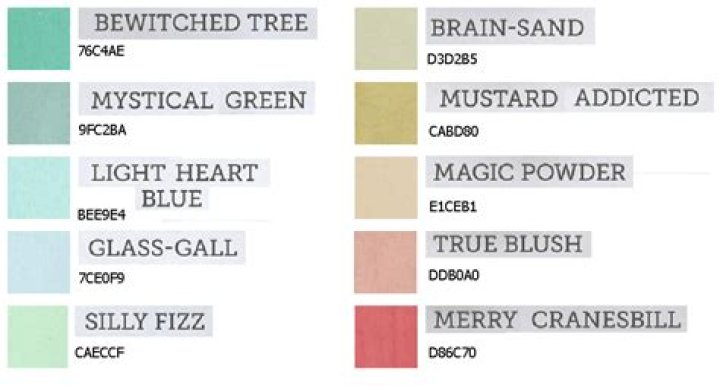 What colors are pleasing to the eye?