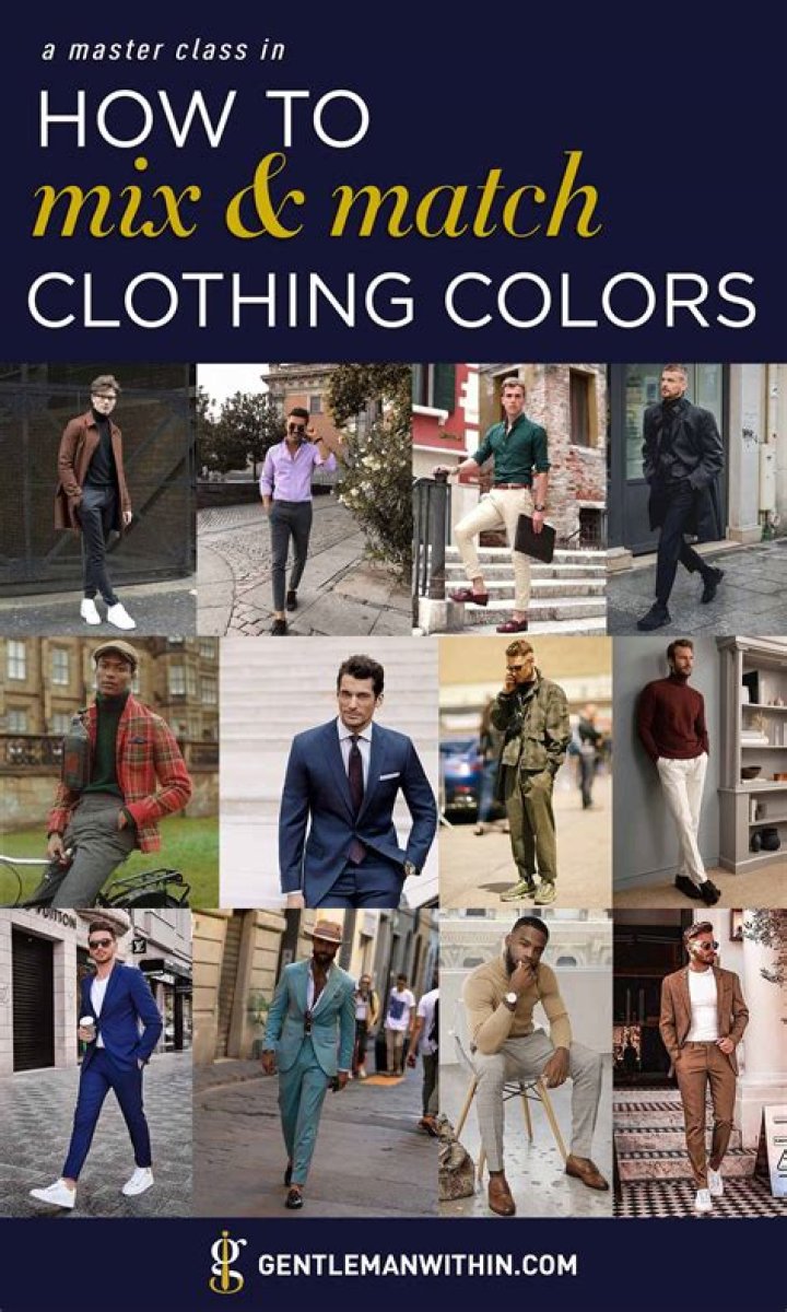 What colors match in clothes?