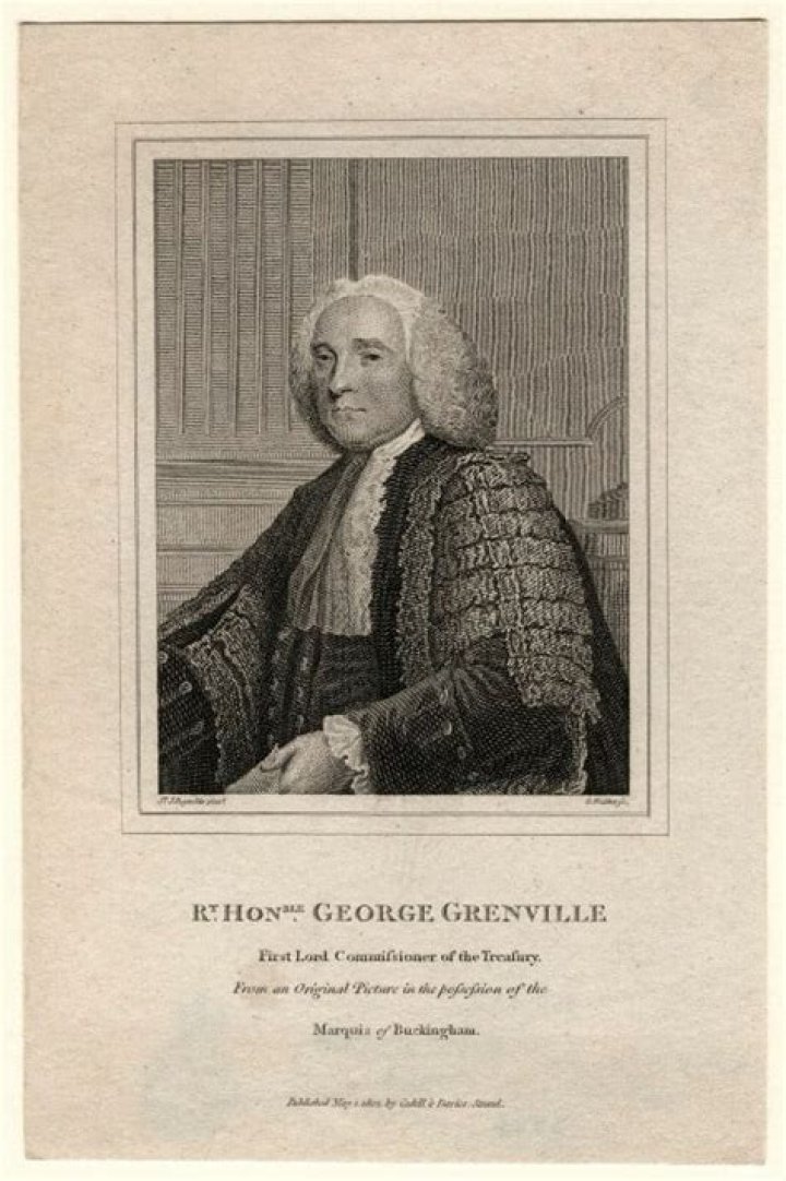 What did George Grenville do