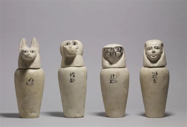 What do canopic jars represent