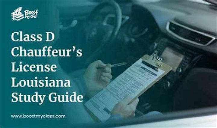 What do I need to get a chauffeur license in Louisiana